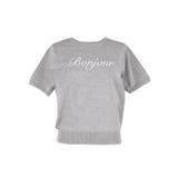 シャリ感レーヨンロゴ刺繍ニット レディース | coca | 詳細画像2