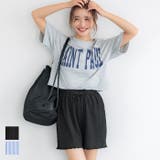 クロスシャーリングショートパンツ レディース | coca | 詳細画像1