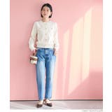 ゴールドボタンニットプルオーバー レディース | coca | 詳細画像13