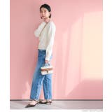 ゴールドボタンニットプルオーバー レディース | coca | 詳細画像17