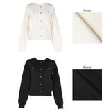 ゴールドボタンニットプルオーバー レディース | coca | 詳細画像21