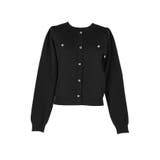 ゴールドボタンニットプルオーバー レディース | coca | 詳細画像3