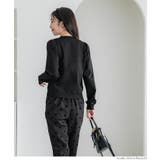 ゴールドボタンニットプルオーバー レディース | coca | 詳細画像9