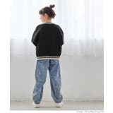 親子お揃いウーリーニットラインカーディガン キッズ | coca | 詳細画像4 