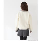 親子お揃いウーリーニットラインカーディガン キッズ | coca | 詳細画像8 