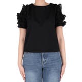 袖フリル半袖トップス レディース | coca | 詳細画像4