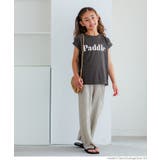 ［Greige］ | 親子お揃いシャイニーウェーブプリーツパンツ キッズ | coca