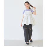 ［Black］ | ダメージ加工デニムロングパンツ キッズ | coca