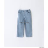 ダメージ加工デニムロングパンツ キッズ | coca | 詳細画像16
