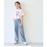ダメージ加工デニムロングパンツ キッズ | coca | 詳細画像2