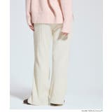 【DAILY WARM】裏起毛ジョーゼットリブパンツ | coca | 詳細画像16 