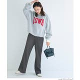 【DAILY WARM】裏起毛ジョーゼットリブパンツ | coca | 詳細画像11 