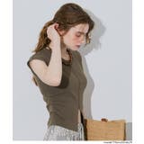 \26ss新色登場/フロントスリットニット | coca | 詳細画像3