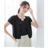 金ボタンニットトップス | coca | 詳細画像17 