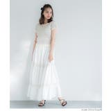 【WEB限定値下げ】ボーダーコンパクトニットトップス | coca | 詳細画像18 