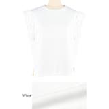 肩フリルノースリーブTシャツ レディース | coca | 詳細画像11