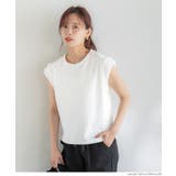 肩フリルノースリーブTシャツ レディース | coca | 詳細画像4