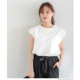 肩フリルノースリーブTシャツ レディース | coca | 詳細画像9