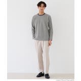 ジャカードボーダーロンT メンズ | coca | 詳細画像13 