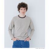 ［Grage］ | ジャカードボーダーロンT メンズ | coca