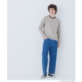 ジャカードボーダーロンT メンズ | coca | 詳細画像5 