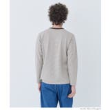 ジャカードボーダーロンT メンズ | coca | 詳細画像6 