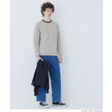 ジャカードボーダーロンT メンズ | coca | 詳細画像8 