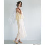 クロスシャーリングペプラムワンピース レディース | coca | 詳細画像16 