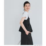 クロスシャーリングペプラムワンピース レディース | coca | 詳細画像10 