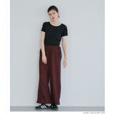 クロスシャーリングサイドリボンパンツ レディース | coca | 詳細画像16