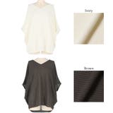 【体型カバー◎】ビッグシルエットドルマンニット | coca | 詳細画像21 