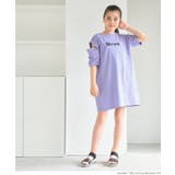 ボタンオープンショルダーTシャツワンピース キッズ | coca | 詳細画像2