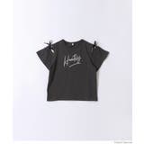 リボンオープンショルダーTシャツ キッズ | coca | 詳細画像14 