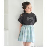 リボンオープンショルダーTシャツ キッズ | coca | 詳細画像10 