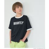 ［Black］ | プリントラインTシャツ キッズ | coca
