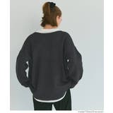 女性らしい抜け感を演出。ディープVネックニットトップス | coca | 詳細画像10