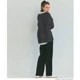 女性らしい抜け感を演出。ディープVネックニットトップス | coca | 詳細画像13