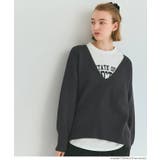 女性らしい抜け感を演出。ディープVネックニットトップス | coca | 詳細画像9