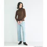 配色デザインで魅せる、アンゴラタッチ配色ハイネックニット | coca | 詳細画像16