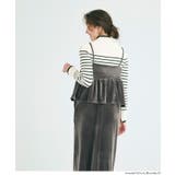 配色デザインで魅せる、アンゴラタッチ配色ハイネックニット | coca | 詳細画像24