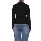 配色デザインで魅せる、アンゴラタッチ配色ハイネックニット | coca | 詳細画像8