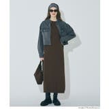 一枚でサマになる、美シルエットのマキシニットワンピース | coca | 詳細画像15 