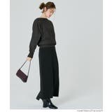 シンプルに映える、抜け感ボートネックドルマンニット | coca | 詳細画像9