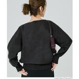 シンプルに映える、抜け感ボートネックドルマンニット | coca | 詳細画像10