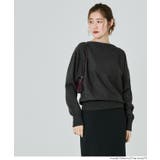 シンプルに映える、抜け感ボートネックドルマンニット | coca | 詳細画像12