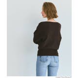 シンプルに映える、抜け感ボートネックドルマンニット | coca | 詳細画像7