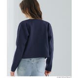 ゴールドボタンクルーネックニットカーディガン | coca | 詳細画像15