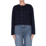 ゴールドボタンクルーネックニットカーディガン | coca | 詳細画像4