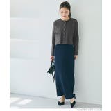 ゴールドボタンクルーネックニットカーディガン | coca | 詳細画像10