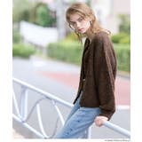 ふんわり柔らか、抜け感を演出するブラッシュドブークレカーディガン | coca | 詳細画像19 